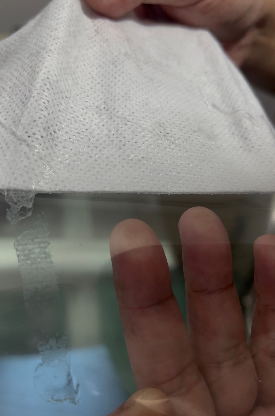 Medical dressing silicone adhesive transfer coating process