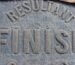 Embossed silicone printing effect on textile